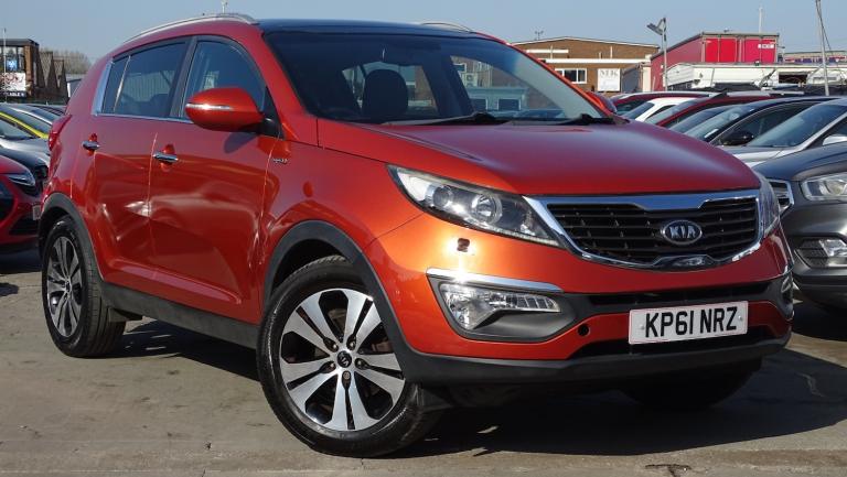 KIA SPORTAGE 2.0 CRDi KX-3 Orange Auto Diesel 2011