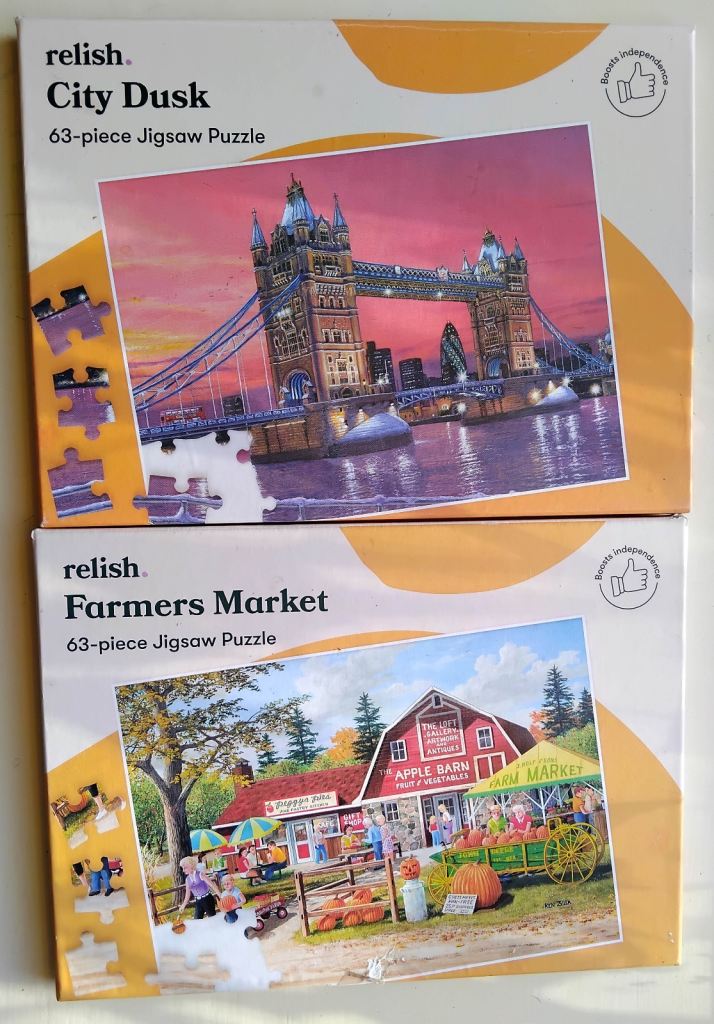 Relish and Active Life Dementia Jigsaws