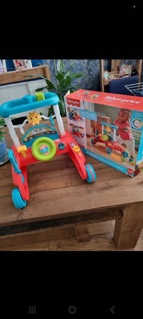 FisherPrice 2 stage baby walker