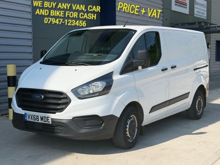 2018 (68) FORD TRANSIT CUSTOM 2.0 TDCi 105ps Low Roof Van
