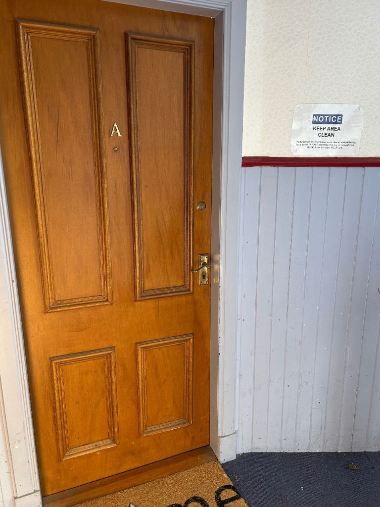 City centre, 1 bed, g/f, £565pm