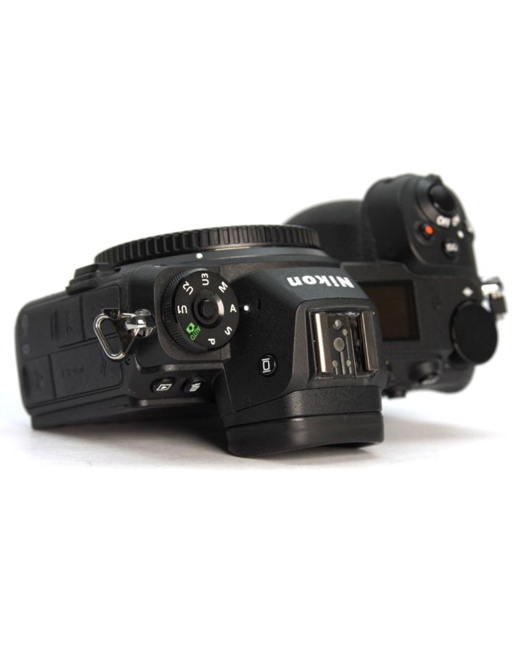 Nikon z7 with ftz adapter 