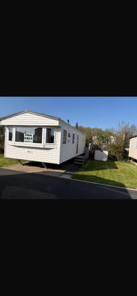 Holiday home for sale on Ashfield caravan park Blackpool 