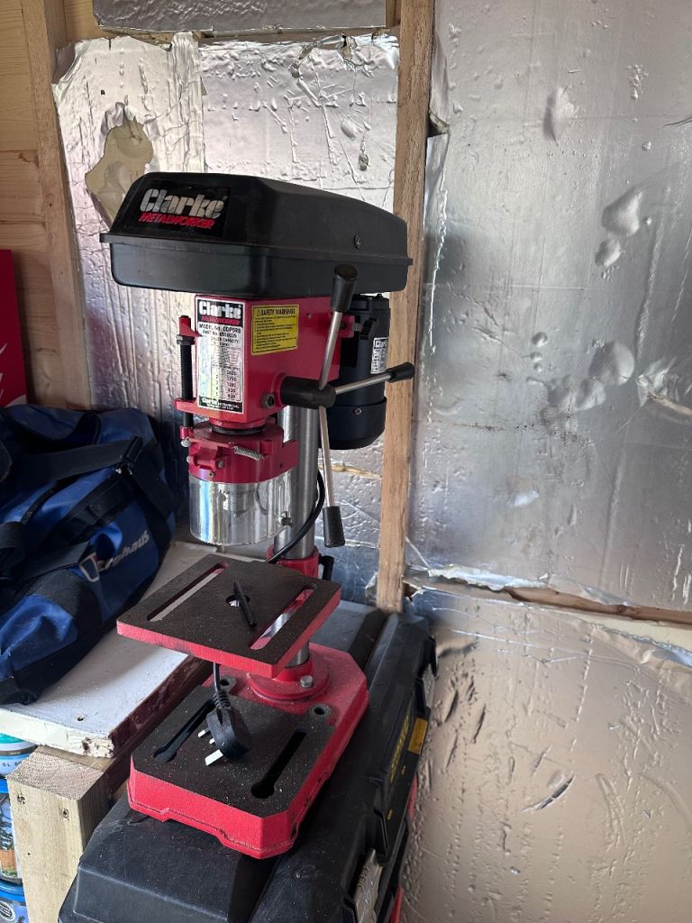 Clarke pillar drill