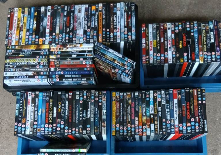 LARGE QUANTITY OF DVD'S, 50P EACH, OR £50 THE LOT, READ DESCRIPTION.