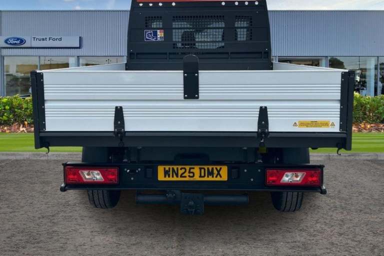 2025 Ford Transit 350 Leader L2 MWB Single Cab Tipper RWD 2.0 EcoBlue 165ps 1 Way DAP, FRONT  Tip...