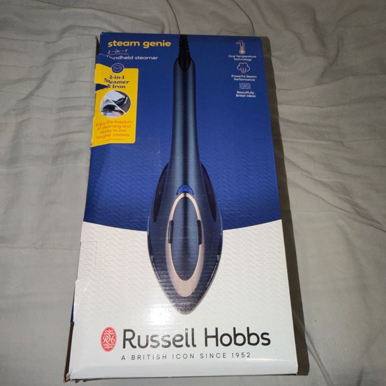 Russell Hobbs Steam Genie 2-in-1 Handheld Steamer And Iron