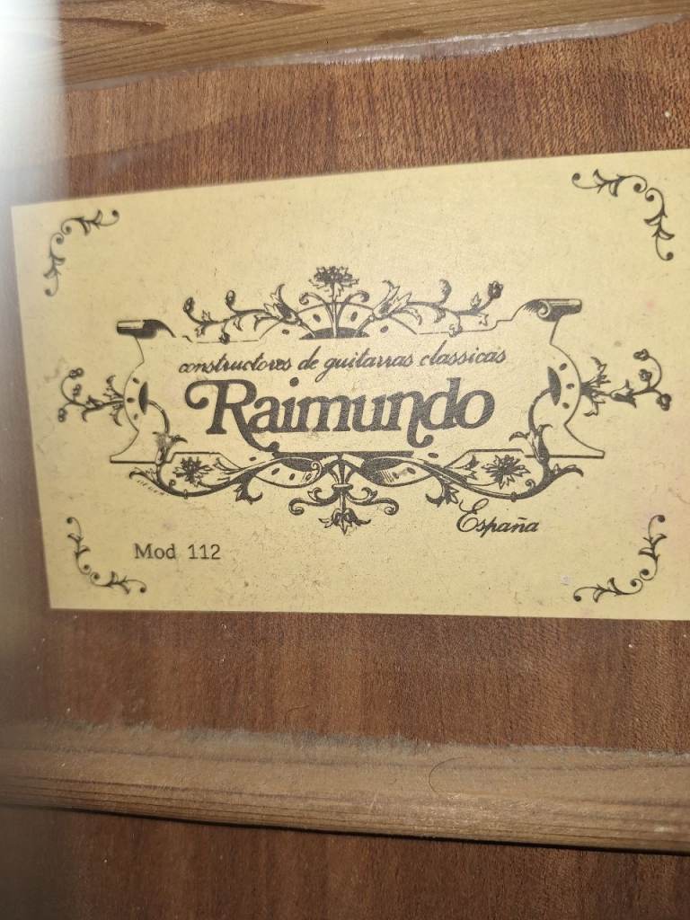 Raimundo Mod 112 Classical Guitar - Spanish Made