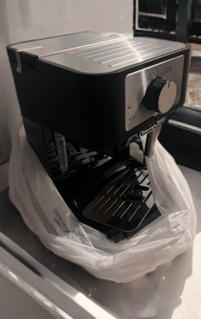 Cappuchino and espresso coffee maker