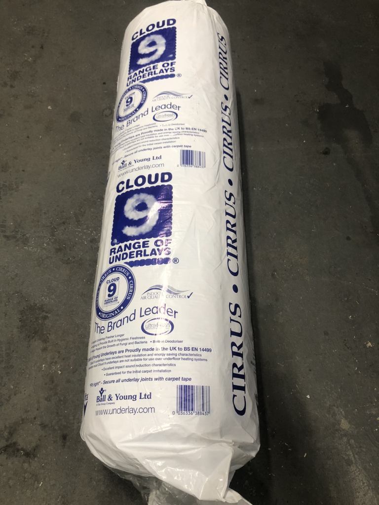 Carpet underlay . Cloud 9.