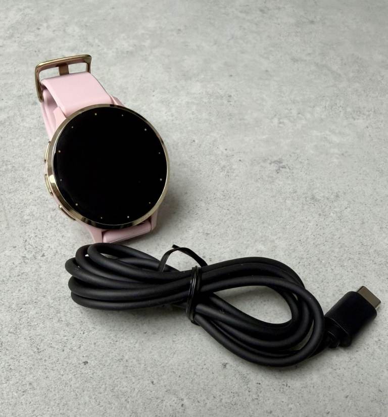 Garmin Venu 3S 41mm Multisport Sports Running GPS Fitness Smartwatch – Rose Gold, Excellent