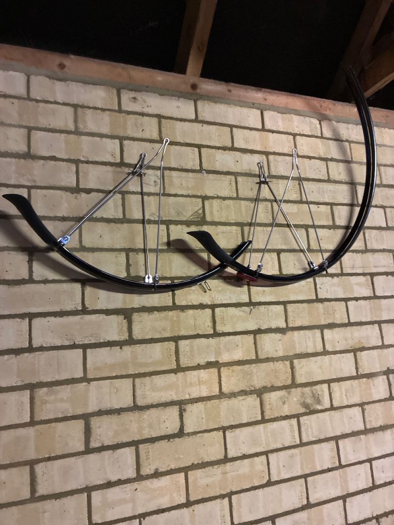 Pair of Bike Mudguards – Black, new