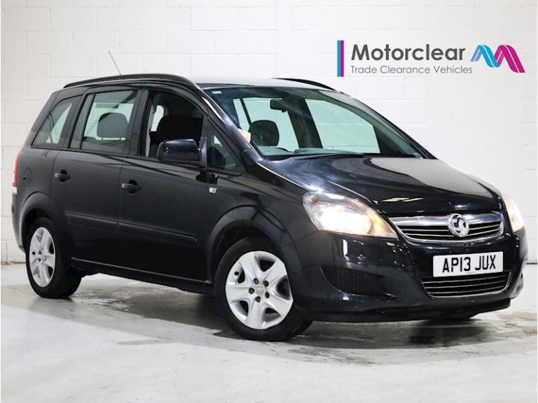 2013 Vauxhall Zafira Exclusiv MPV Petrol Manual