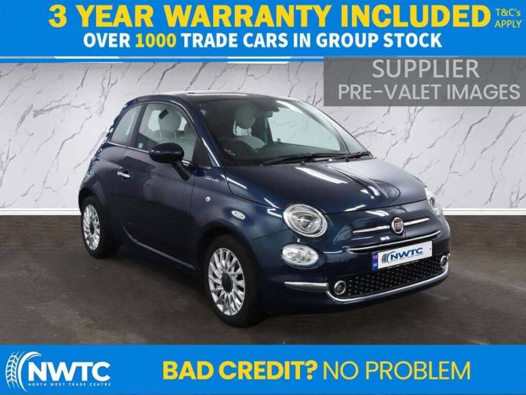2022 Fiat 500 1.0 MHEV Dolcevita Hatchback 3dr Petrol Manual Euro 6 (s/s) (70 bhp) Hatchback Petr...