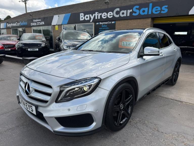 MERCEDES-BENZ GLA CLASS 2.1 GLA220 CDI AMG Line Silver Auto Diesel 2014