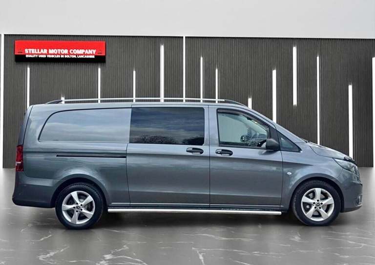 2019 Mercedes-Benz Vito 2.1 119 CDI Premium Crew Van G-Tronic+ RWD L3 Euro 6 (s/s) 5dr (XLWB) PAN...
