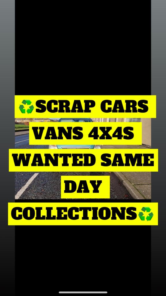 SCRAP CARS WANTED