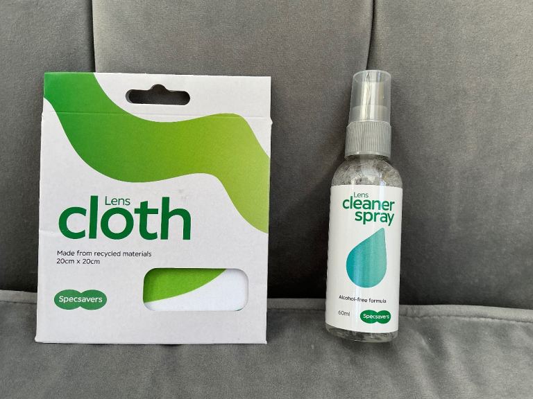 ‘Specsavers’ Lens Cleaner Spray and Microfibre Cloth Bundle – BRAND NEW