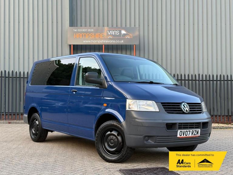 2007 Volkswagen Transporter 2.5 TDI PD Trendline Panel Van 4dr Diesel Manual L1 H1 (128 bhp) Wind...