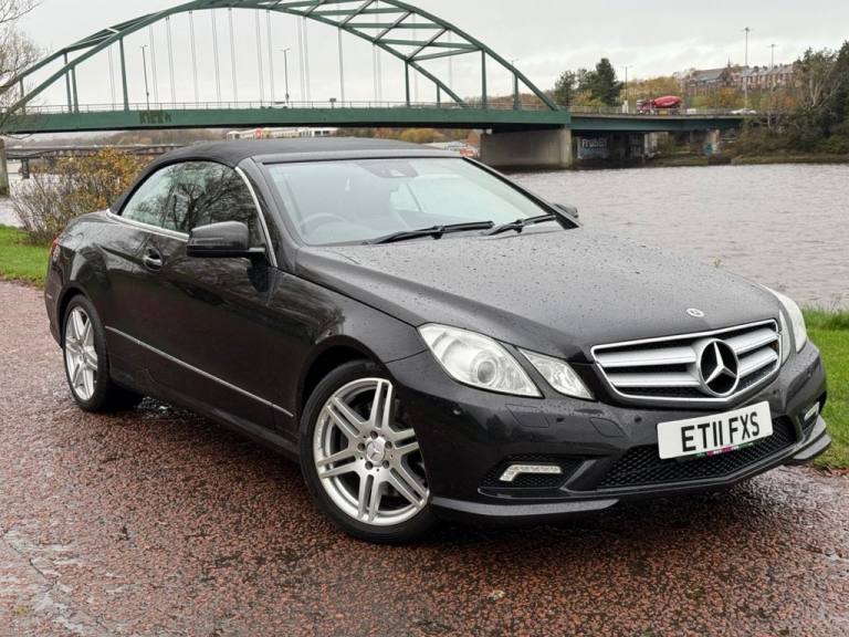 2011 11 MERCEDES-BENZ E-CLASS 5.5 E500 V8 SPORT CABRIOLET 2DR PETROL G-TRONIC EU