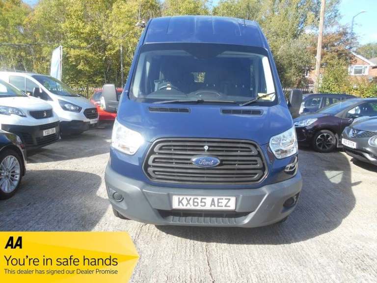 Ford Transit 2015 350 L3H3 DCB P/V 7 SEATER CREW VAN NO VAT