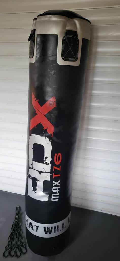 RDX TZ6 Hanging Boxing Punch Bag with Chains & Wall Mount Bracket