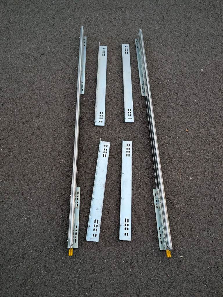 1500mm Heavy Duty Drawer Runners Slides With Full Mounting Kit (£100 alone!) Camper Van 4x4 Racking
