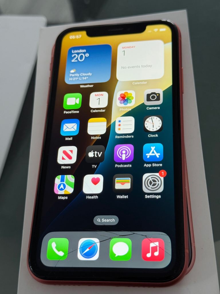 Apple iPhone XR 128gb Coral Unlocked 