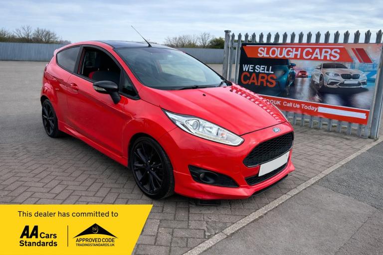 2016 Ford Fiesta 1.0 EcoBoost 140 Zetec S Red 3dr HATCHBACK Petrol Manual