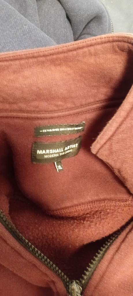 Marshal artist half zip jumper