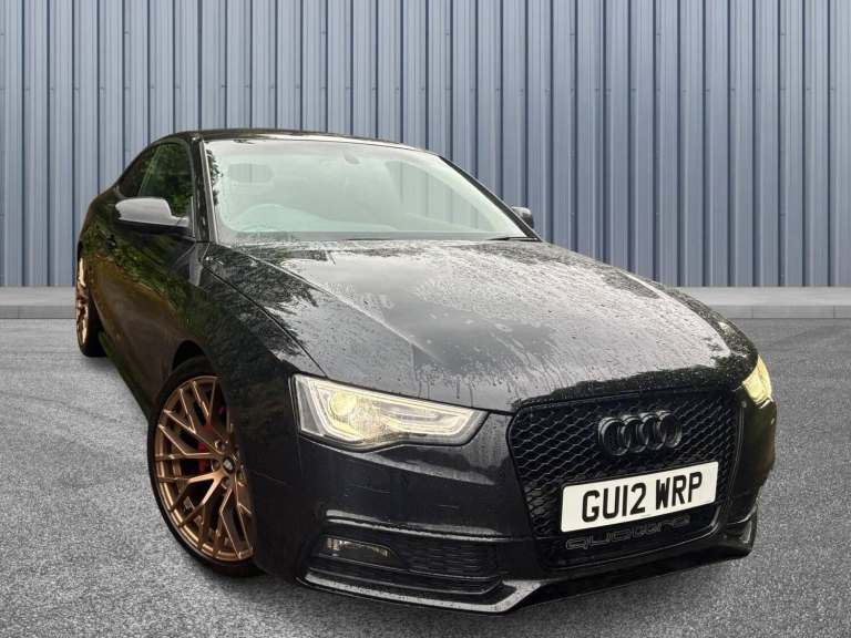 2012 Audi A5 3.0 TDI 245 Quattro Black Edition 2dr S Tronic COUPE DIESEL Automatic