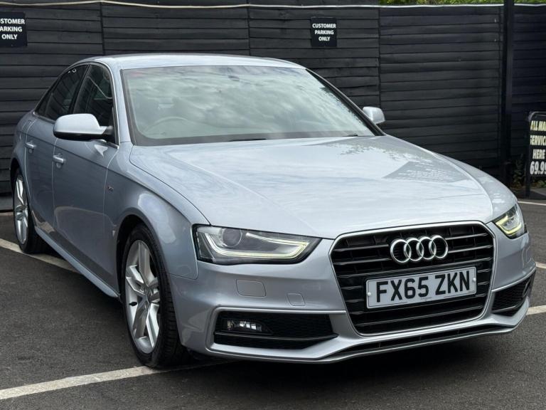 2015 Audi A4 2.0 TDI S line Multitronic Euro 6 (s/s) 4dr (Nav) SALOON Diesel Automatic