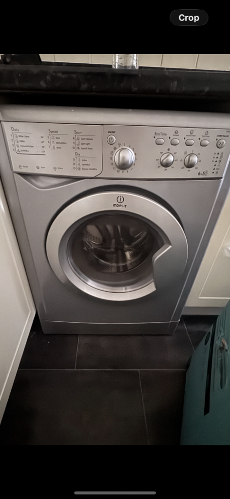 Indesit 6kg/5kg Washer Dryer – Silver 