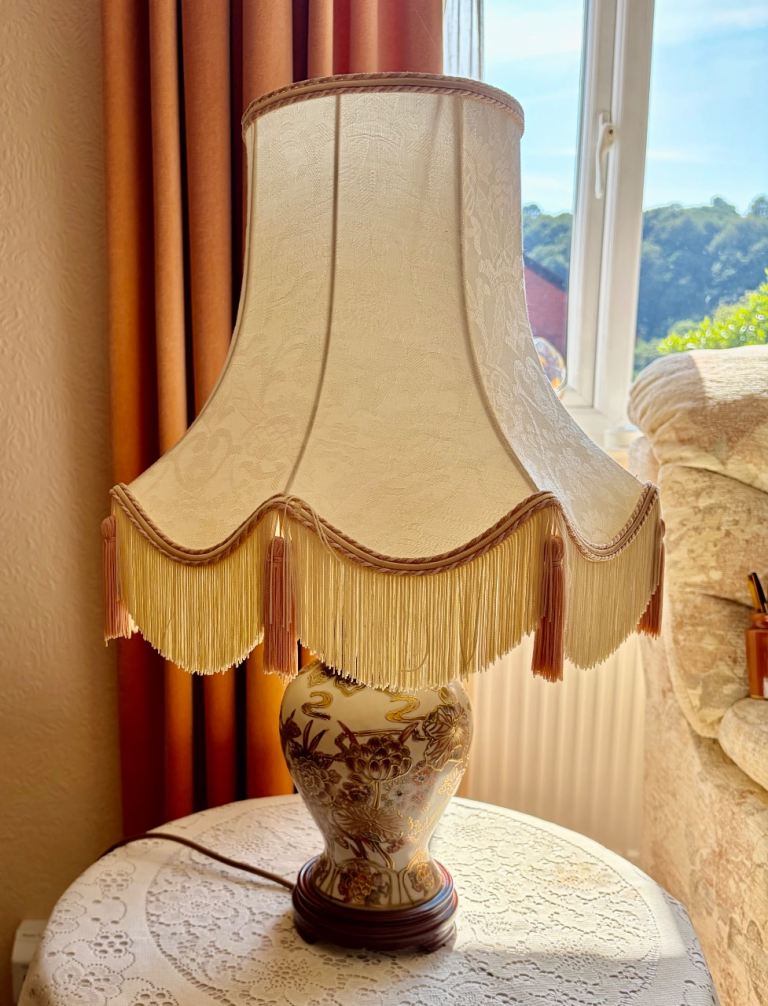 Endon China Hand Painted Table Lamp