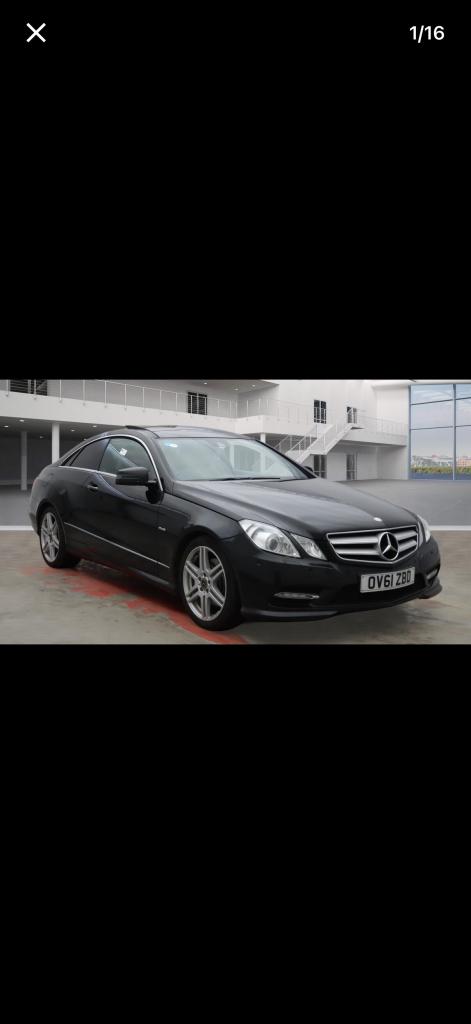 2012 Mercedes-Benz E Class E350 CDI BlueEFFICIENCY [265] Sport 2dr Tip Auto COUPE Diesel Automatic