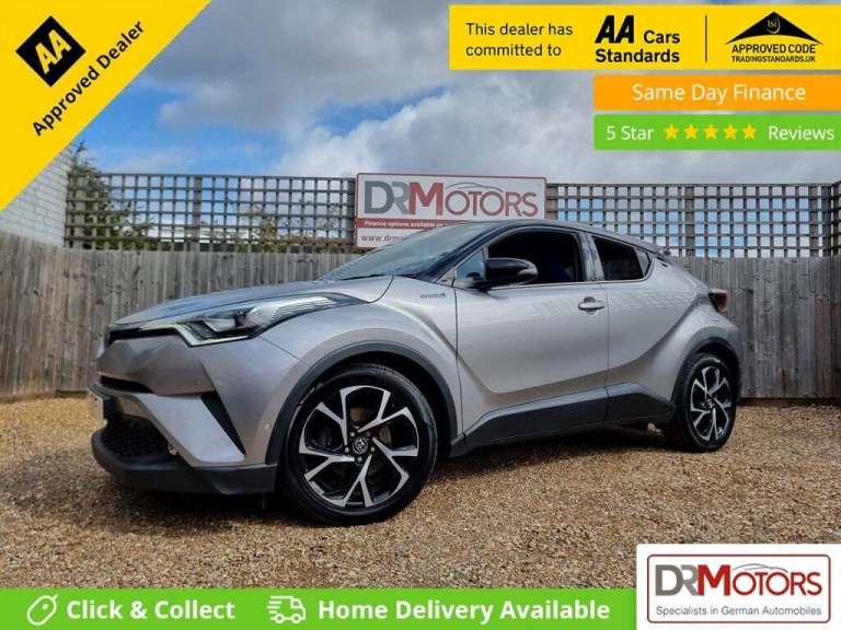 2018 Toyota C-HR 1.8 VVT-h Dynamic SUV 5dr Petrol Hybrid CVT Euro 6 (s/s) (122 ps) HATCHBACK PETR...