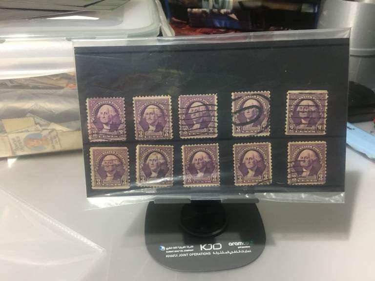 Rare -- George Washington stamp 1932 U.S. United States postage 3 cent