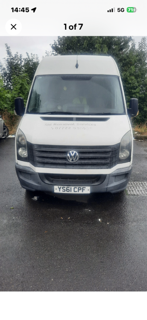 Volkswagen, CRAFTER, Panel Van, 2011, Manual, 1968 (cc)