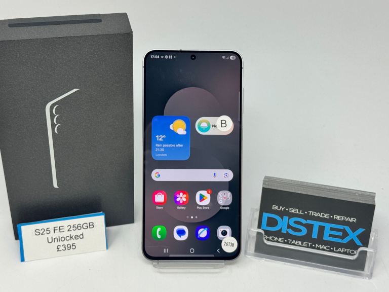 Samsung Galaxy S25 FE 256GB Unlocked Jet Black Boxed | WARRANTY