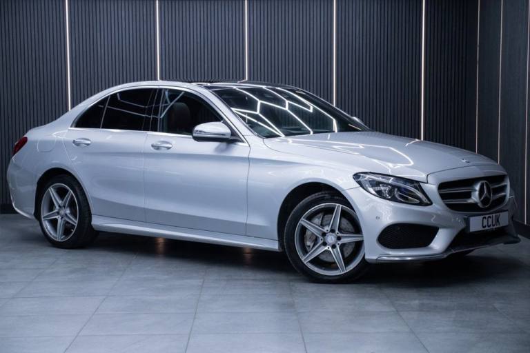 2017 Mercedes-Benz C Class 2.1 C250d AMG Line (Premium Plus) Saloon 4dr Diesel G-Tronic+ 4MATIC E...