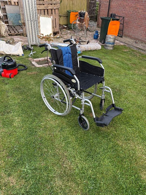 Manual Wheelchair - Good Condition, Ready to Use