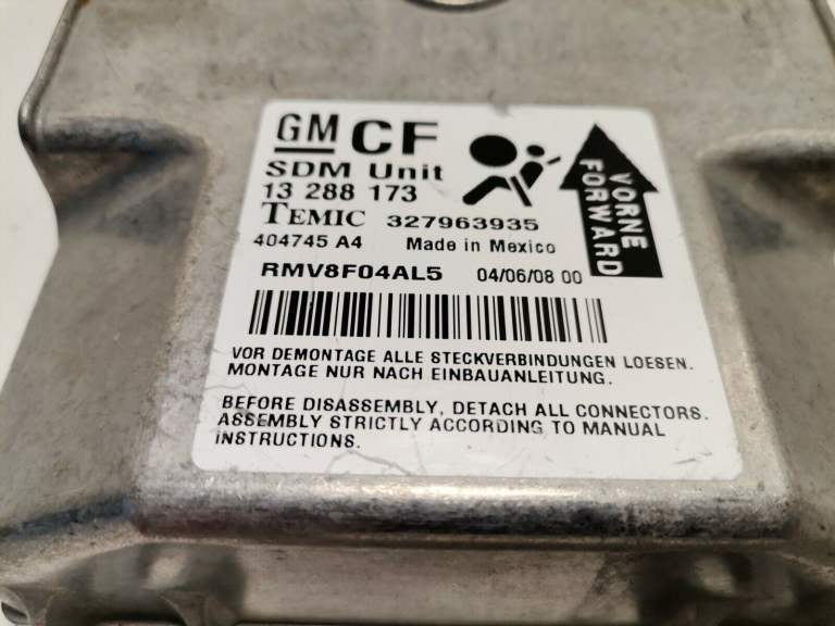 VAUXHALL OPEL CORSA TEMIC SAFETY MODULE ECU UNIT 327963935 (M)