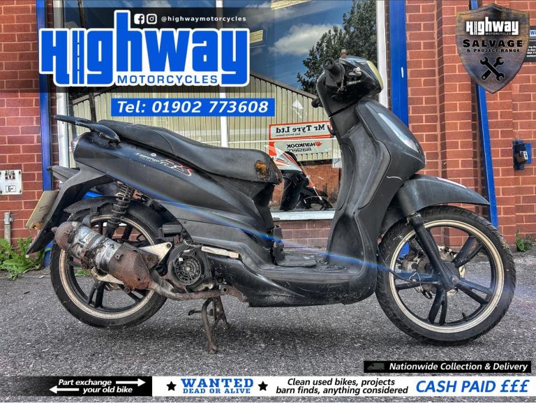 2011 Peugeot Tweet RS 125 Spares or Repairs Scooter Non Runner
