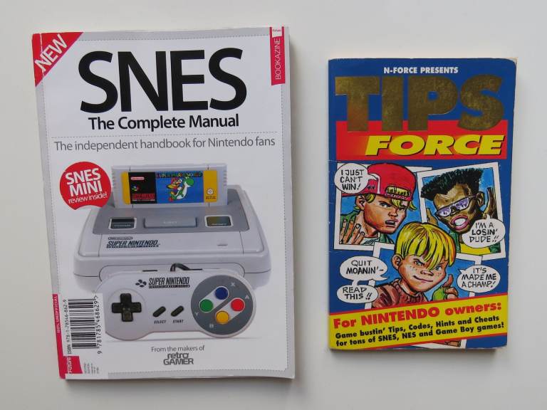 SNES Complete Manual + N-Force Tips Force for Nintendo SNES, NES, GB Game Boy