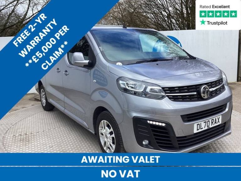 2020 Vauxhall Vivaro Turbo D 3100 Sportive LWB L/R Euro 6 **NO VAT** LWB Panel Van Diesel Manual