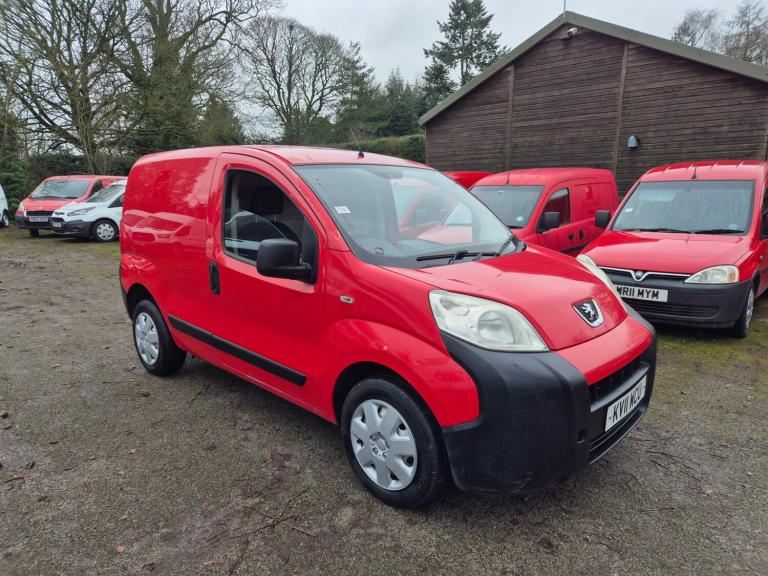2011 Peugeot Bipper 1.4 HDi 70 S NO VAT DIRECT ROYAL MAIL PANEL VAN Diesel Manual