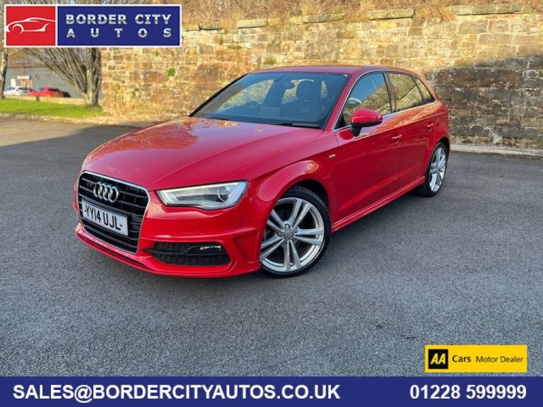 2014 Audi A3 2.0 TDI S Line 5dr HATCHBACK DIESEL Manual