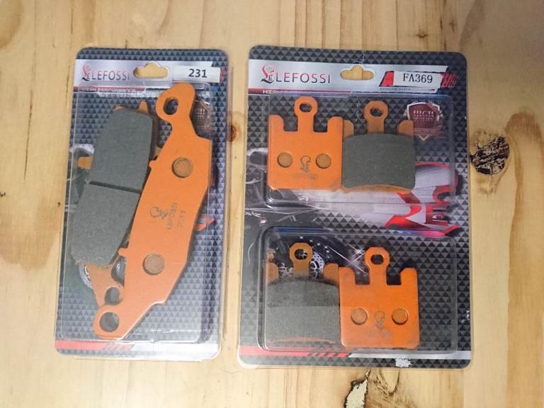 LEFOSSI FA369 / 231 Brake Pads for Kawasaki Ninja