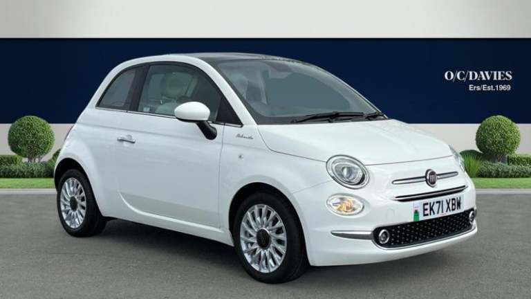 2021 Fiat 500 1.0 MHEV Dolcevita Hatchback 3dr Petrol Manual Euro 6 (s/s) (70 bhp) Manual Hatchba...
