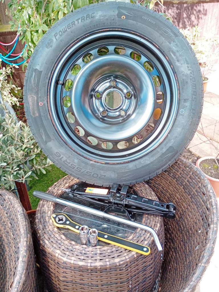 Brand new wheel and tyre